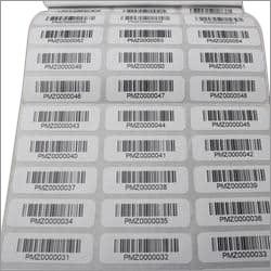 कस्टम बारकोड स्टिकर