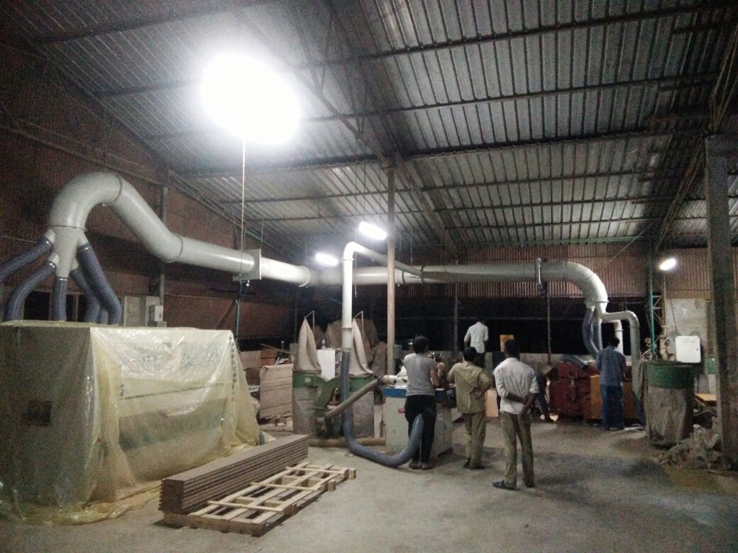 Centralised Pulse Jet Dust Extraction System