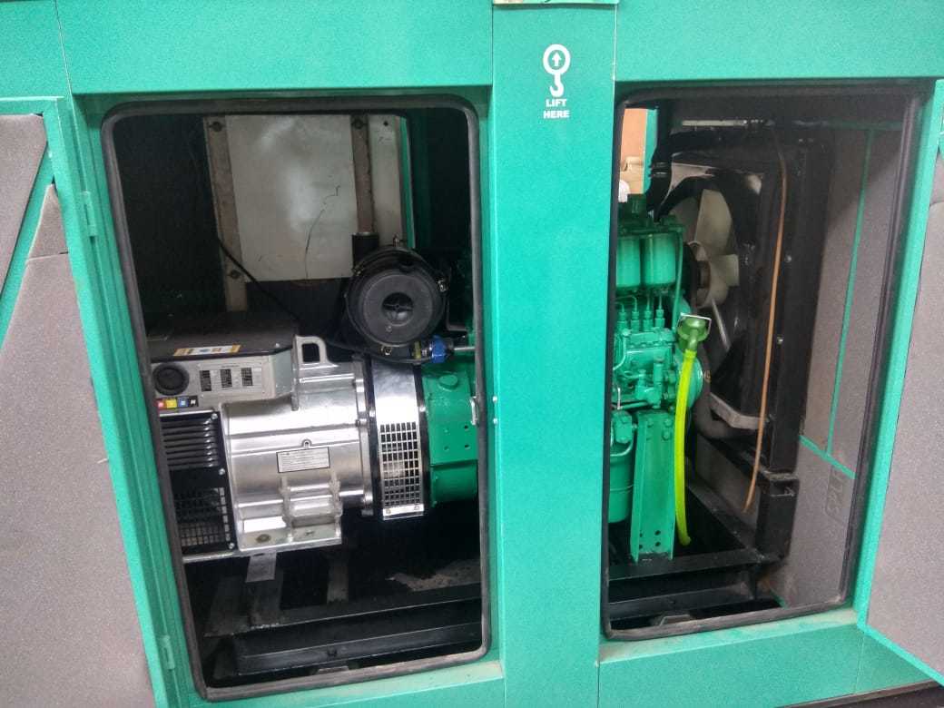 Green 62.5 Kva Silent Generator