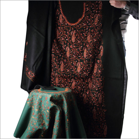 मल्टी कलर सोजिनी नीडल पशमीना स्टोल्स