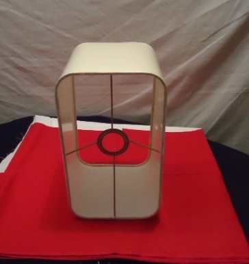 Rectangle Lamp Shade - Fabric, 330 X 200 X 240 Mm | High Temperature Resistance, Custom Color Options, Traditional Style