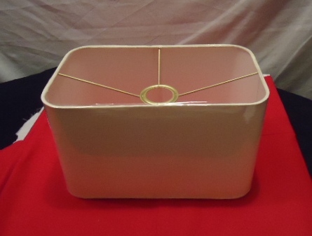 Rectangle Lamp Shade - Fabric, 330 X 200 X 240 Mm | High Temperature Resistance, Custom Color Options, Traditional Style