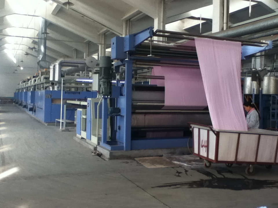 Natural Gas Stenter Setting Machine Applicable Material: Woven.knitting .Wool