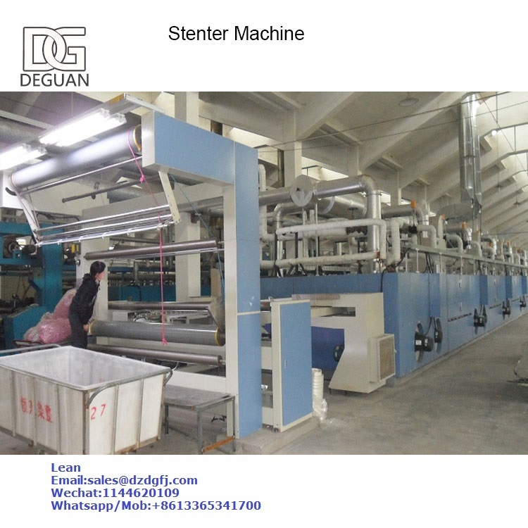 Natural Gas Stenter Setting Machine Applicable Material: Woven.knitting .Wool