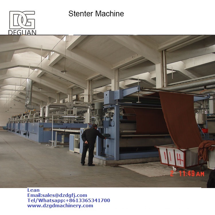Natural Gas Stenter Setting Machine Applicable Material: Woven.knitting .Wool