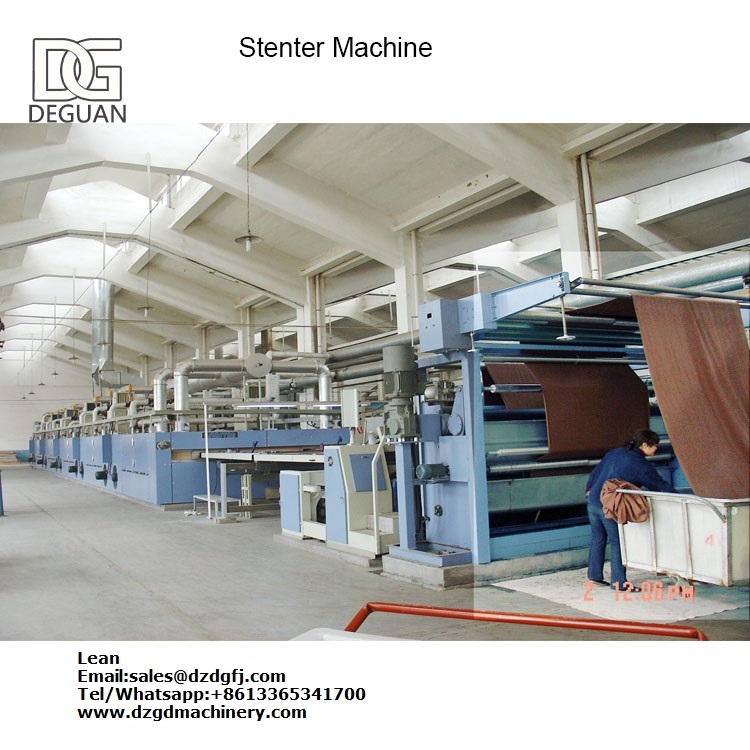 Natural Gas Stenter Setting Machine Applicable Material: Woven.knitting .Wool
