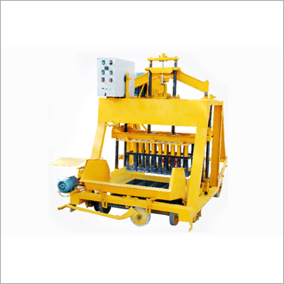 Egg Laying Concrete Block Making Machine - Metal Body, 2 HP Motor, 1920-3360 Blocks/Shift | Semi-Automatic, Portable Design, User-Friendly Controls