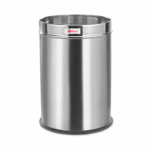Stainless Steel Plain Bin - Custom Sizes Available | Corrosion Proof, Rugged Design, Fine Finish, Perfect for Home, Hospital, Hotel