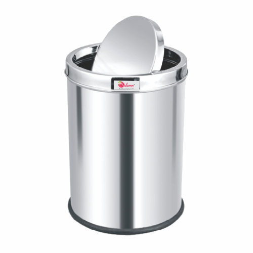 Stainless Steel Swing Bin - Durable and Sleek Design | Ideal for Waste Management
