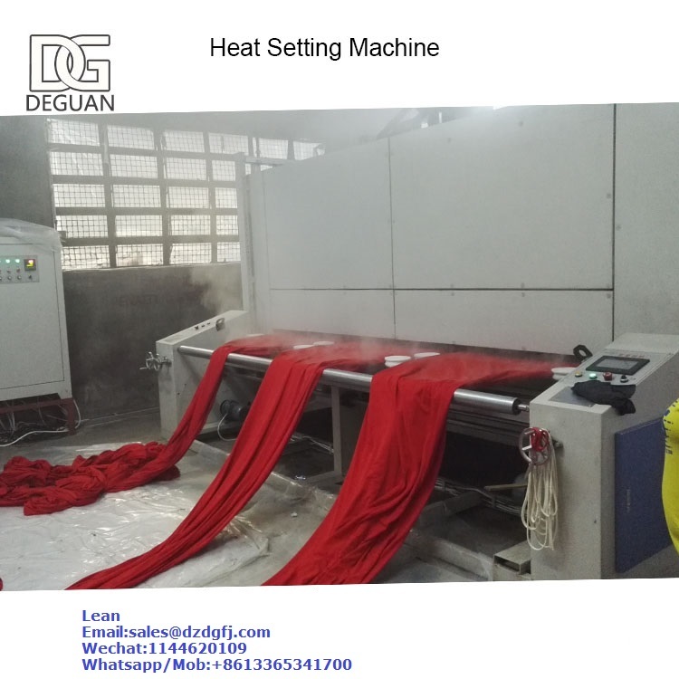 Heat Setting Machine For Knitting Fabric