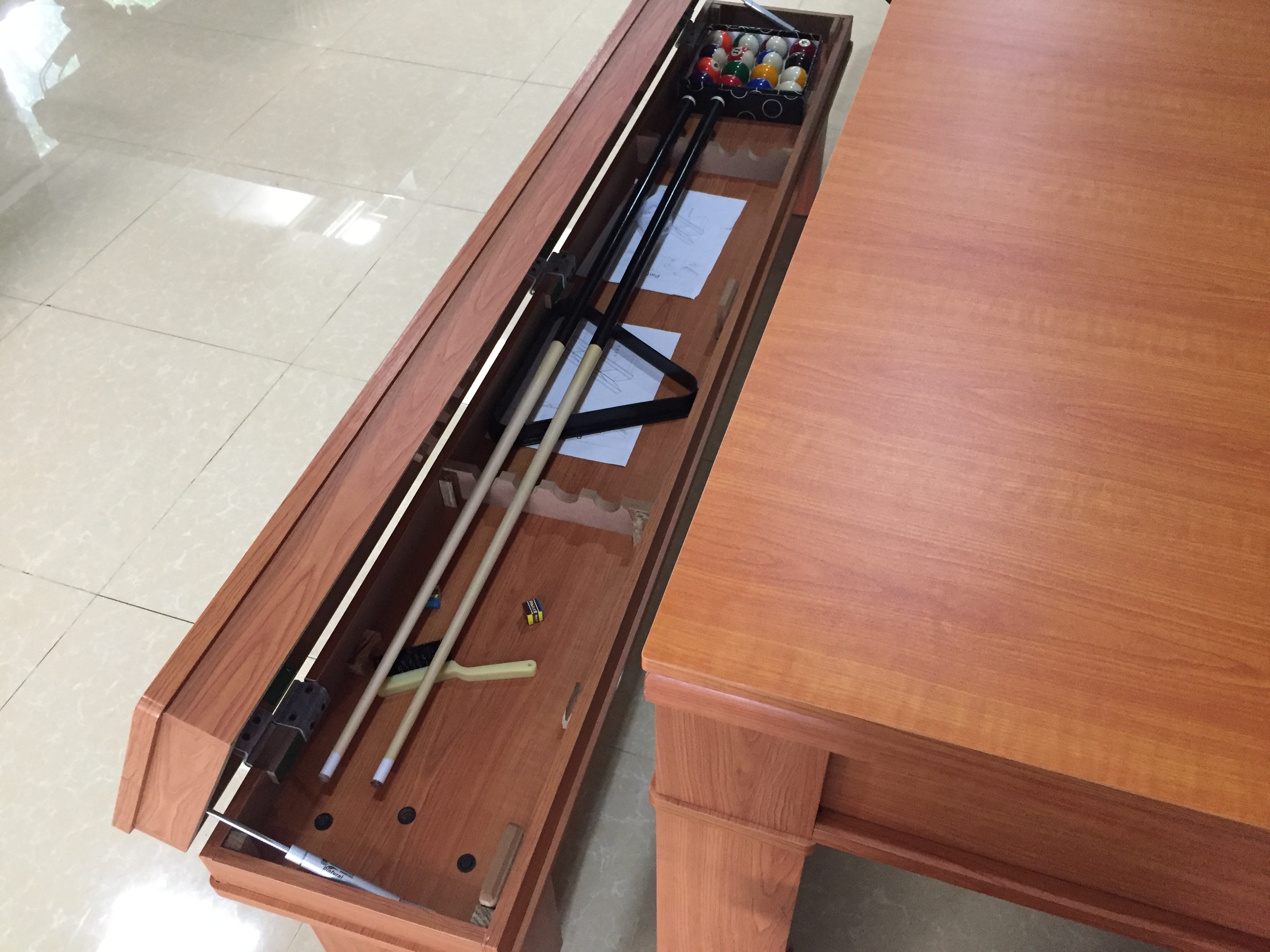 7ft American Pool Table - Designed For: Adults