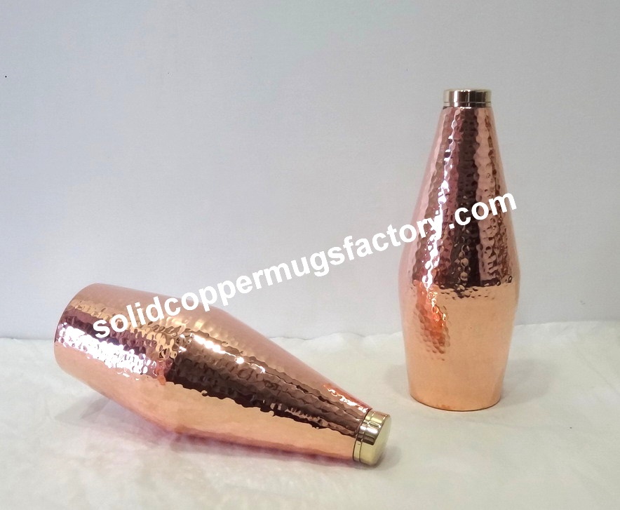 Metal Design Copper Bottle