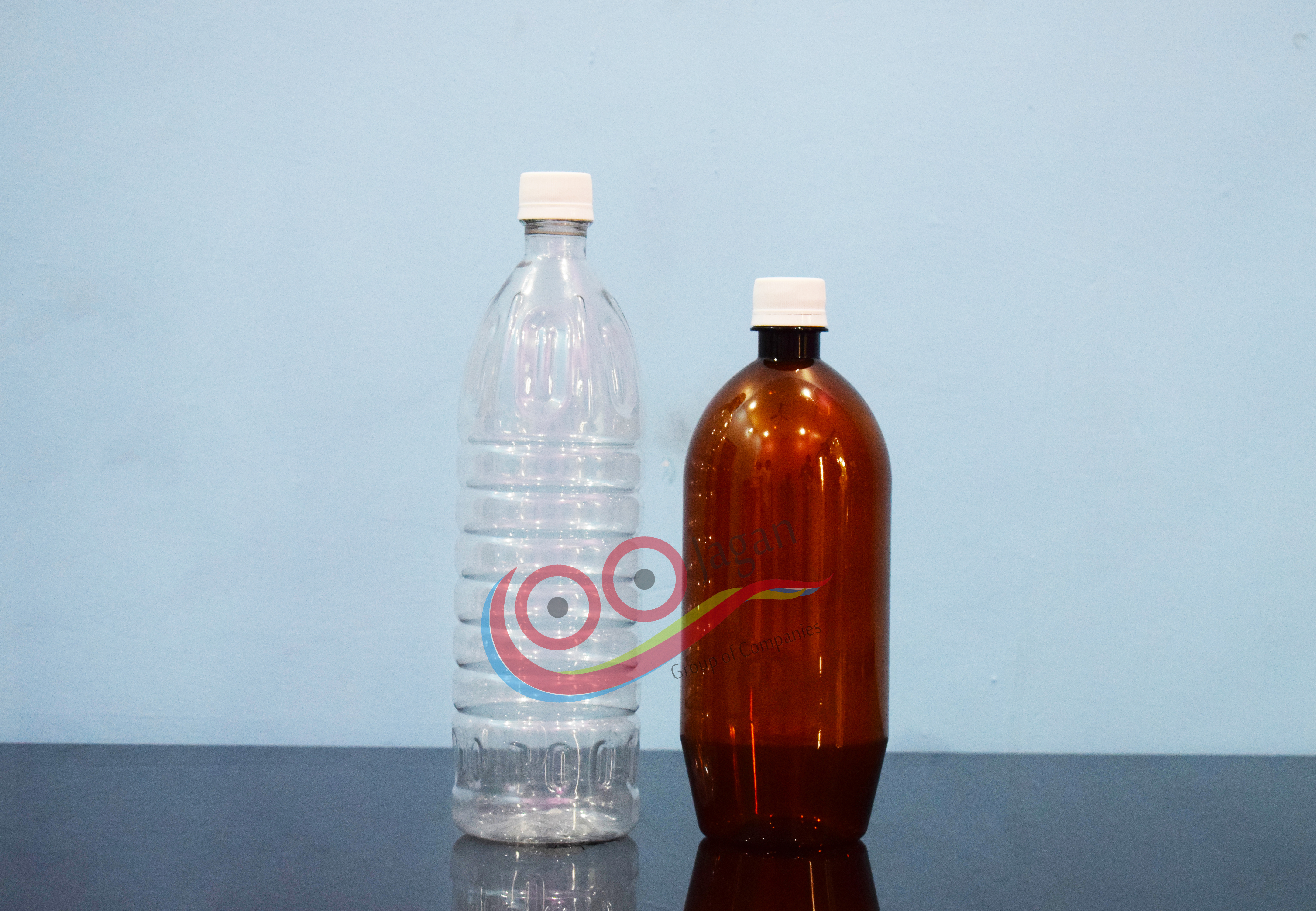 Juice Bottle - Plastic 500ml, 1000ml | Lightweight Design, Transparent Finish, Soft Hardness, Blow Molding Process, Versatile Storage Solution