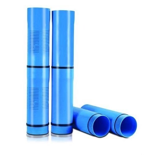 Plain Casing Pipes - Color: Blue