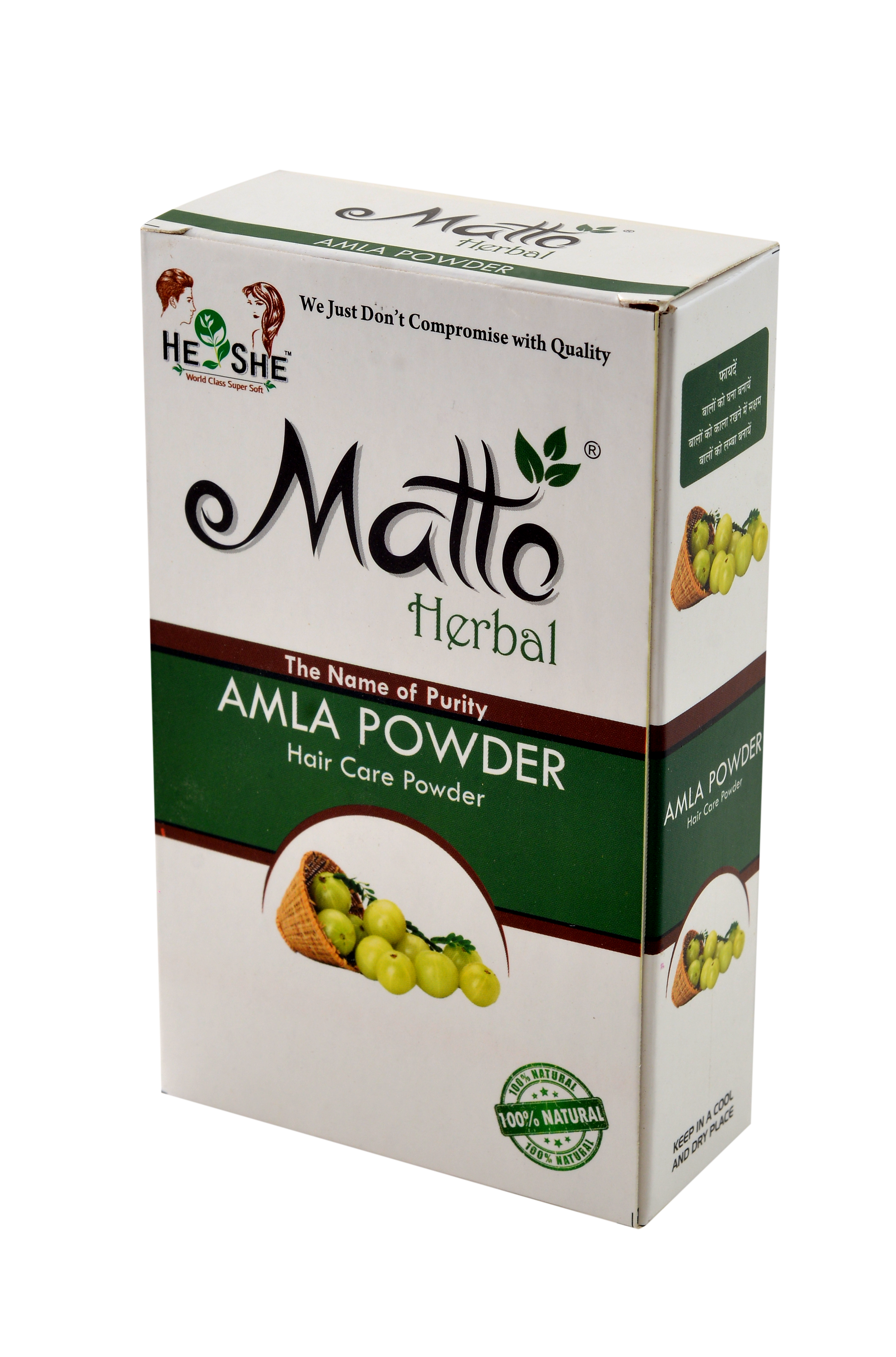 Herbal Amla Powder Direction: Do Not Apply On Oily Hairs