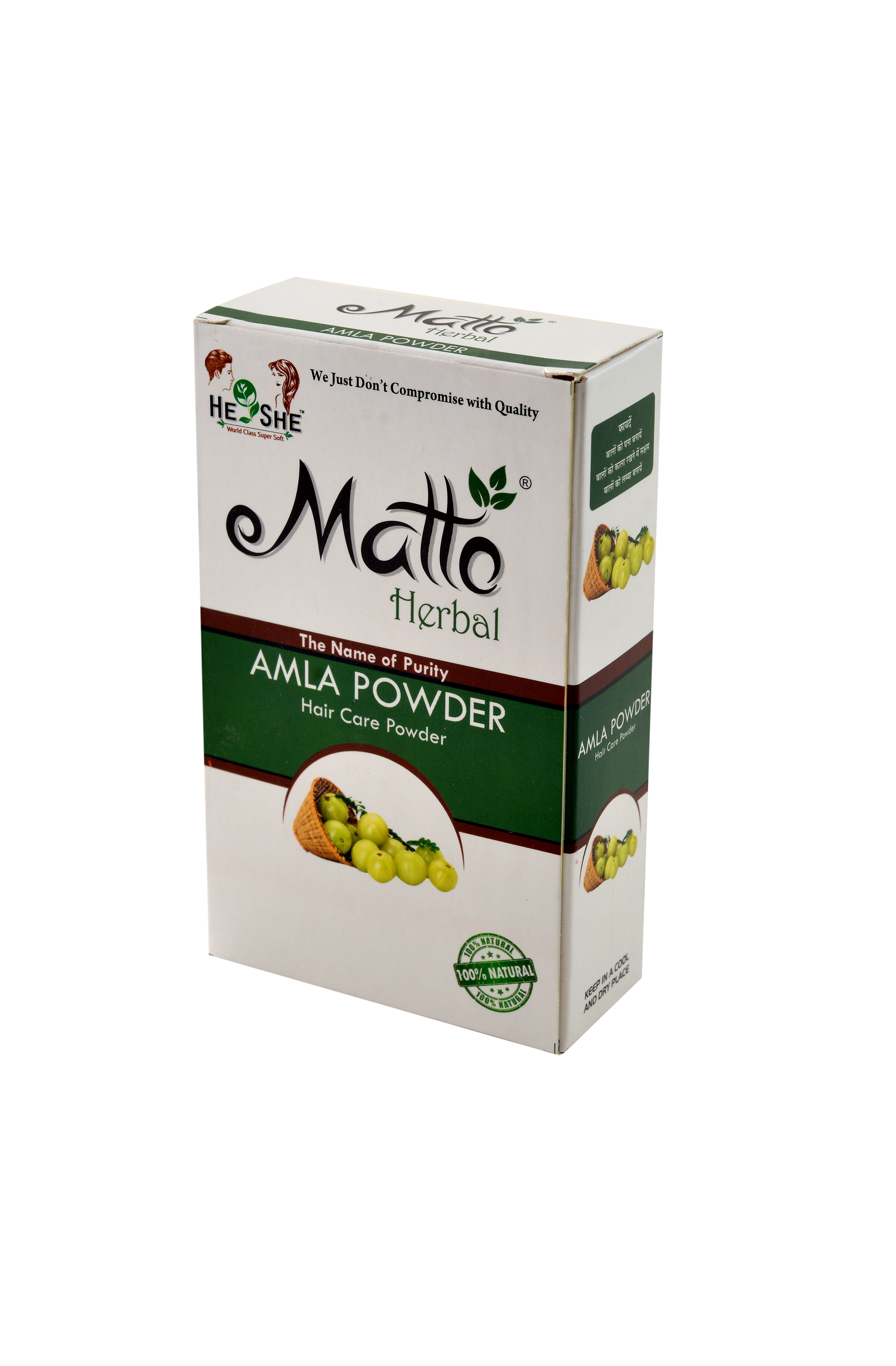 Herbal Amla Powder Direction: Do Not Apply On Oily Hairs