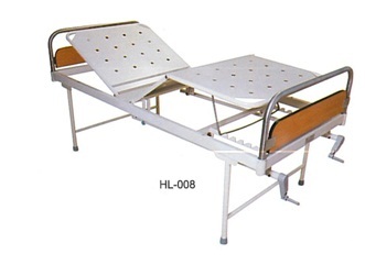 Mild Steel Full Fowler Bed Delux
