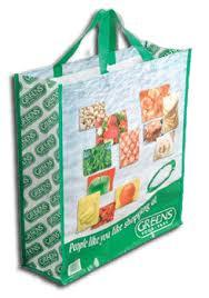 Pp Woven Bag - Customizable Capacity, Varied Dimensions, Red Color | Durable, Lightweight, Eco-friendly, Reusable, Versatile With Two Handles