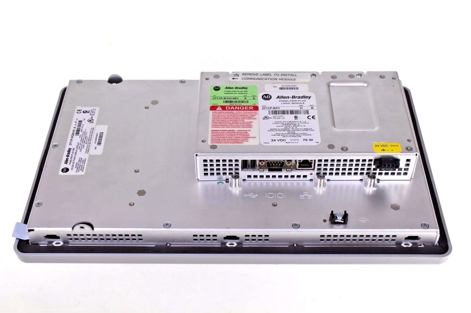 Fiber Allen-bradley Panelview Puls 1000 2711p-b10c4b1