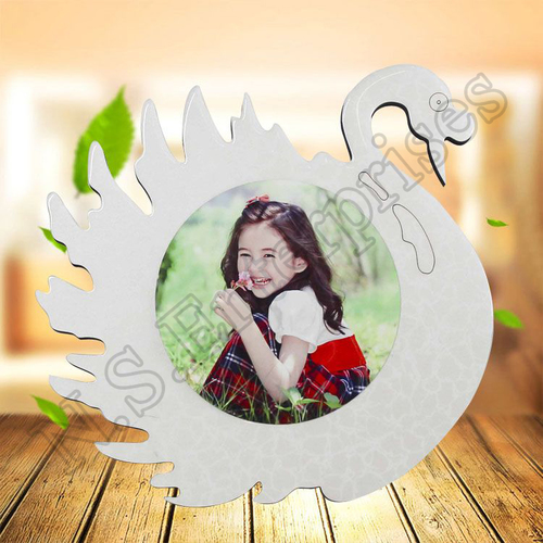 White Sublimation Crystal Mdf Frame