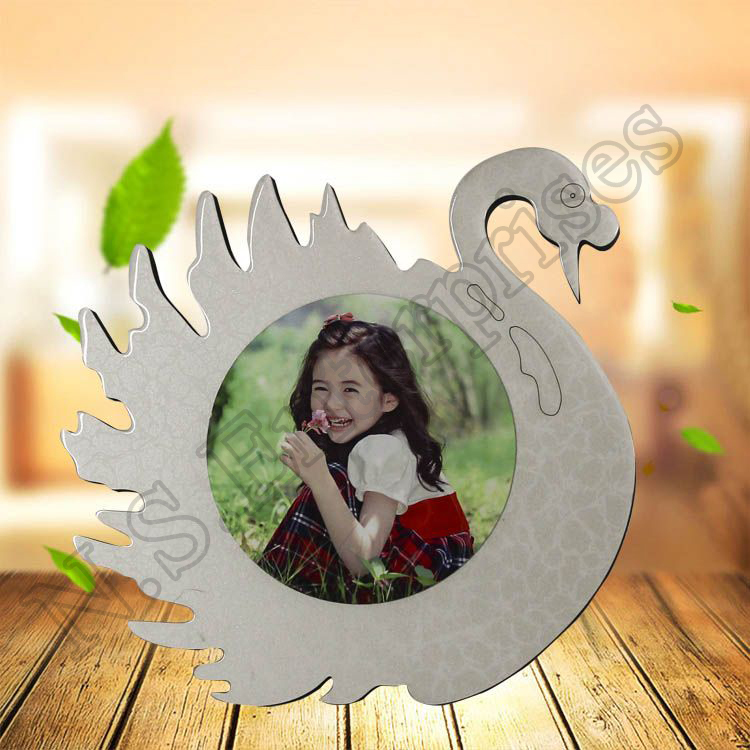 White Sublimation Crystal Mdf Frame