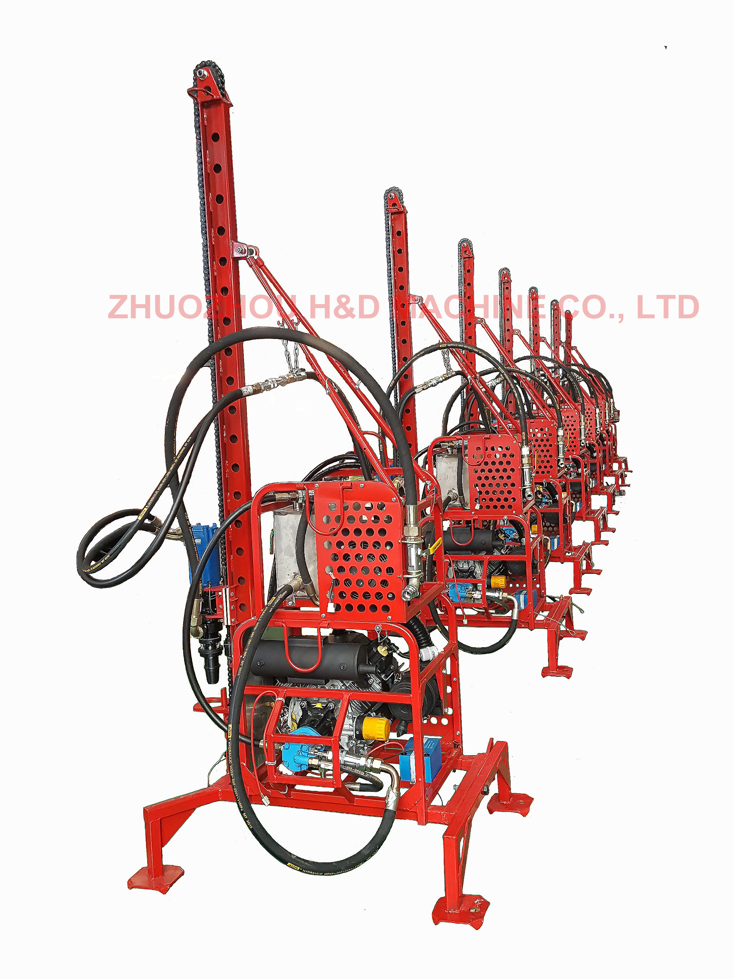 Modular Type Man Portable Drilling Rig With Light Weight