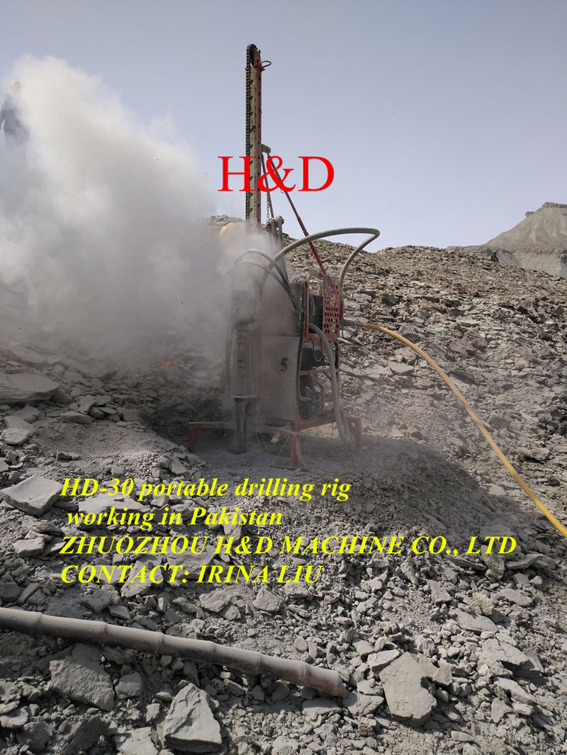 Modular Type Man Portable Drilling Rig With Light Weight