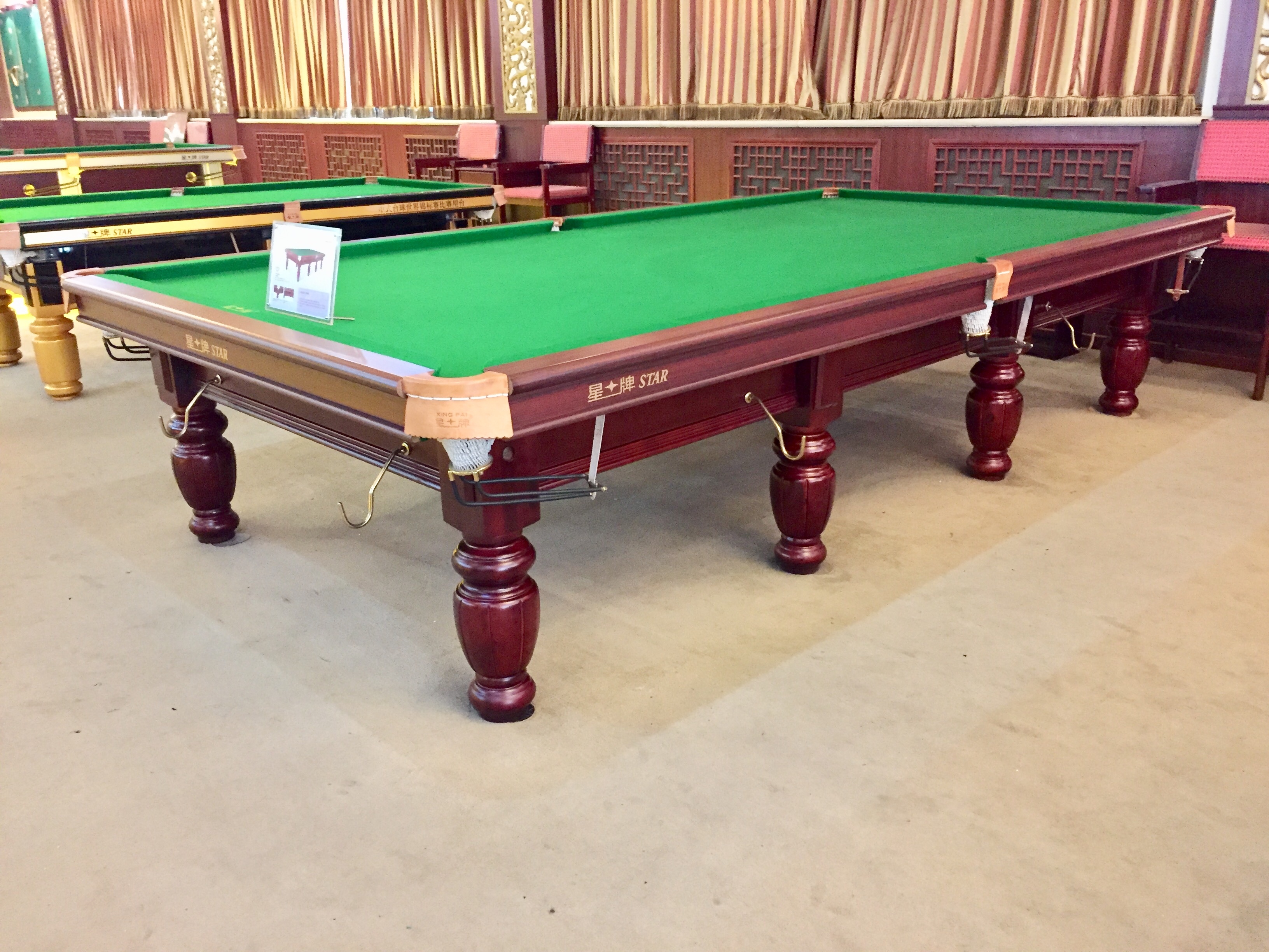 Imported Billiard Table - Dimension (L*w*h): 6' X 12' And 5' X 10 Foot (Ft)
