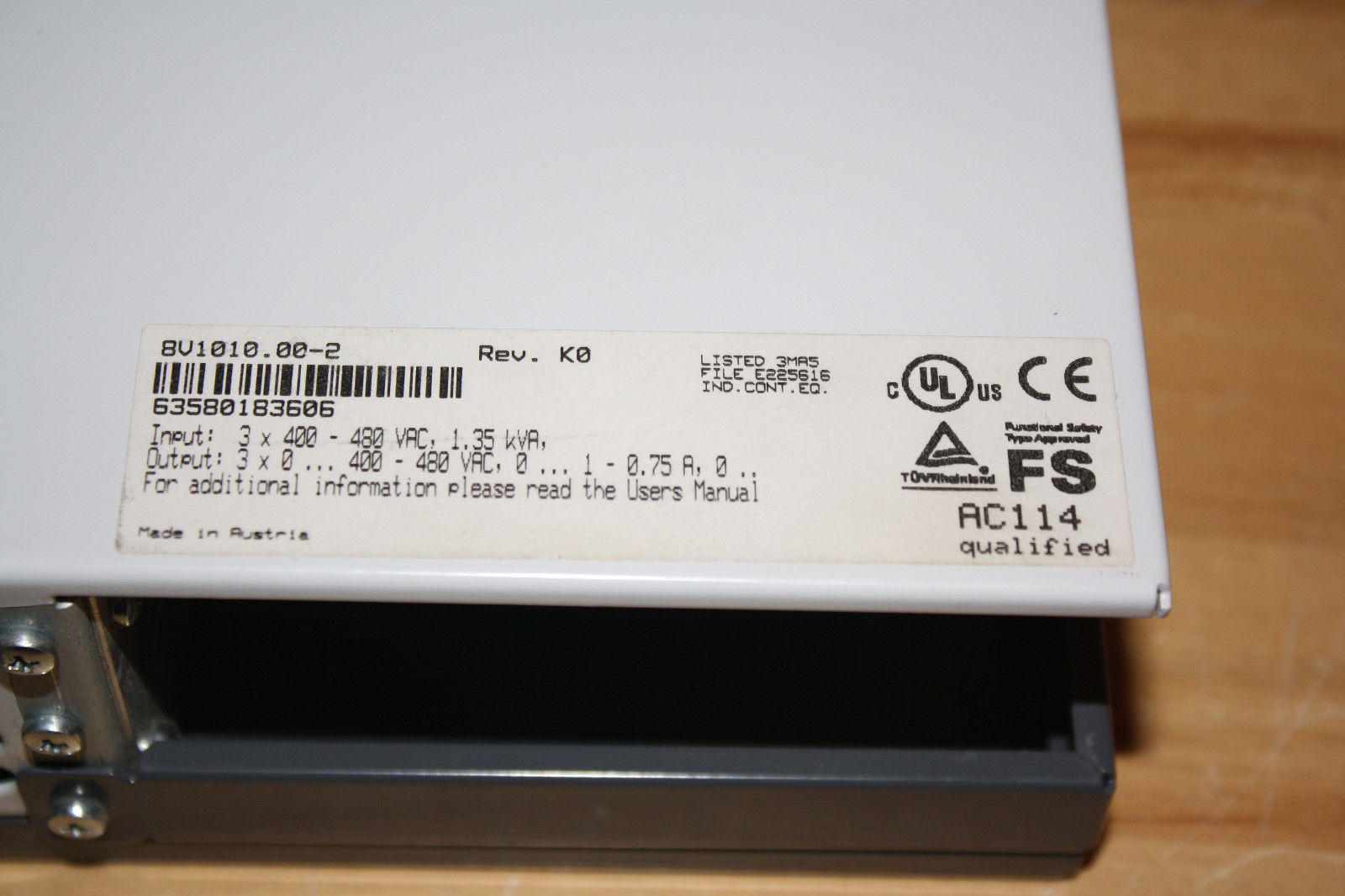 Fiber B&r Acopos 1010