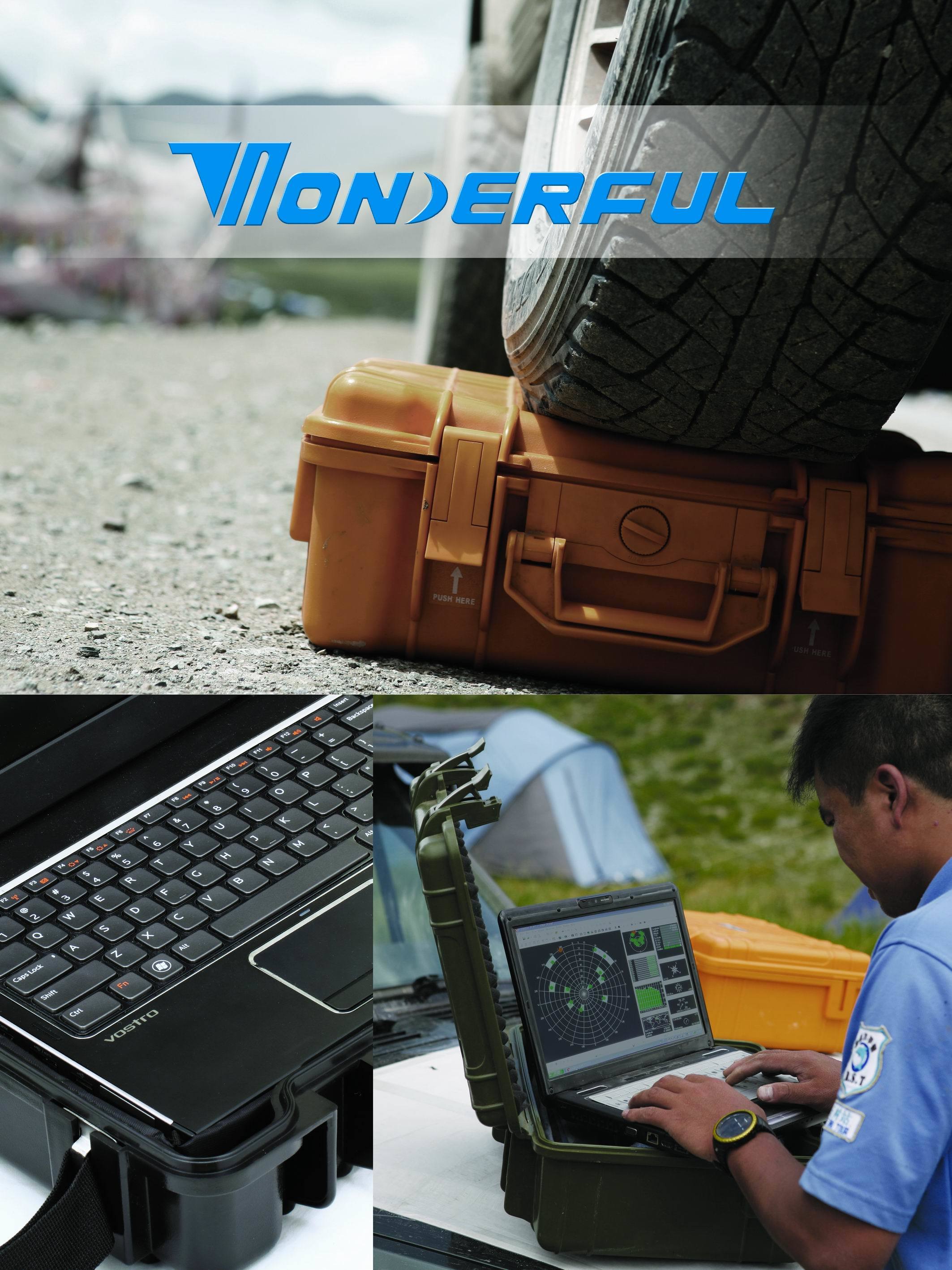 Black Portable Equipment Cases