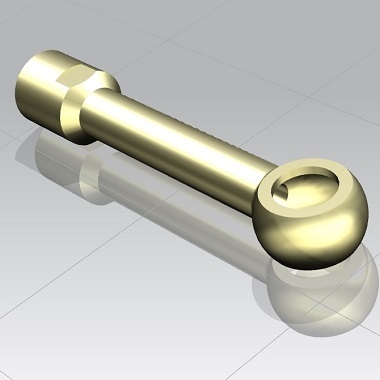 Plain Banjo Tee For Use In: For Gas Pipe