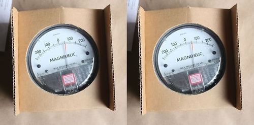 Dwyer 2300-300PA डिफरेंशियल प्रेशर गेज रेंज 150-0-150 Pa