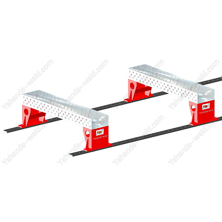 3D Welding Table with Rail Base - D28 Series | High-Quality Mild and Alloy Steel, 5 Precision Machined Surfaces, 28mm Hole Diameter, 100mm Grid Lines