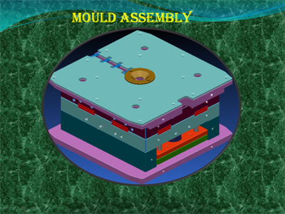 Plastic Mould Design - Steel Alloy, Multi-cavity Design With Water Cooling , Cost Effective, Durable Build, Precision Molding, Automatic Ejection, Long Mold Life