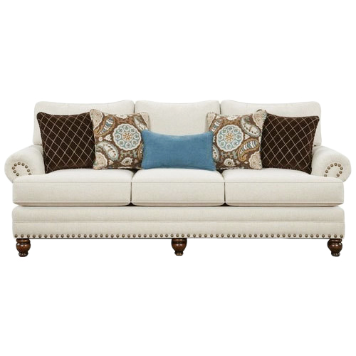 लकड़ी का तीन सीट वाला सोफा सेट