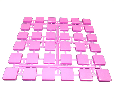 Plastic Moulded Component - Plastic, Small Size, Square Shape, Multi-color | Corrosion Proof, Weather Resistant, Durable Build, Easy Install, Lightweight, Versatile Use