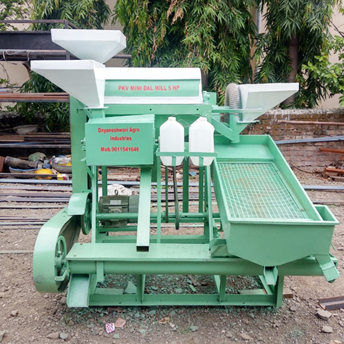 5 Hp Pkv Mini Dal Mill Capacity: 250 Kg/hr