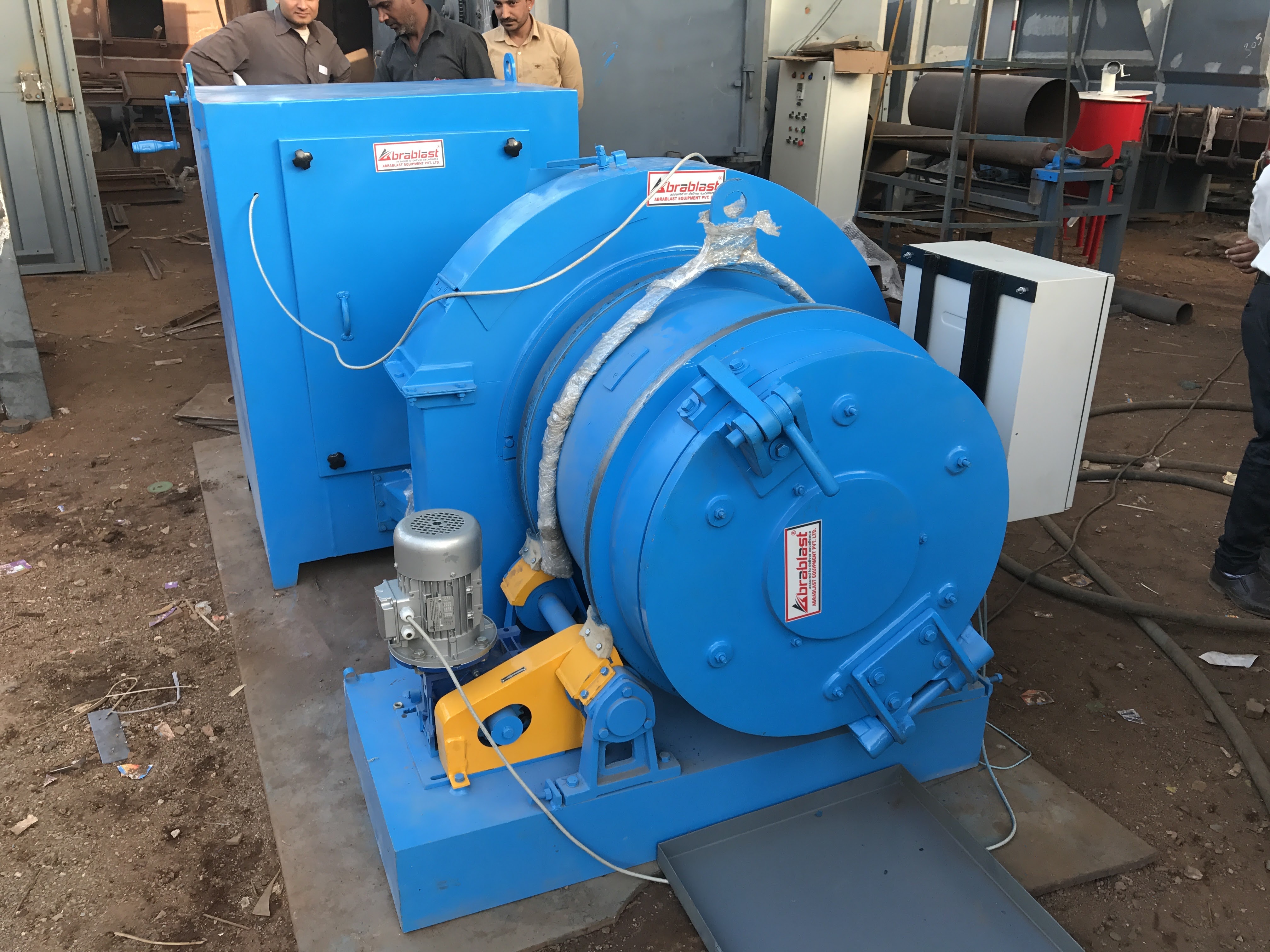 Rotary Barrel Shot Blasting Machine Warranty: Yes