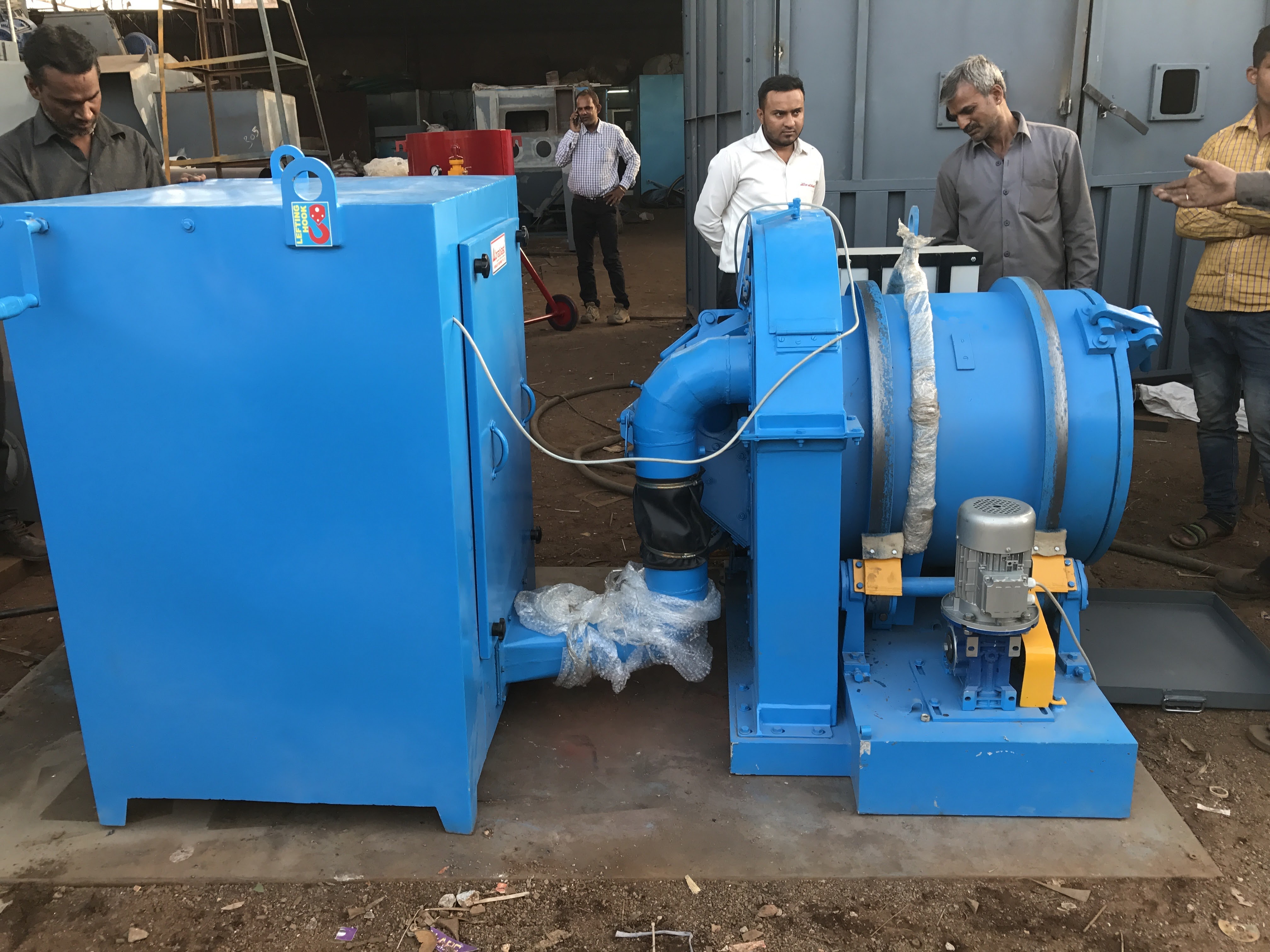 Rotary Barrel Shot Blasting Machine Warranty: Yes