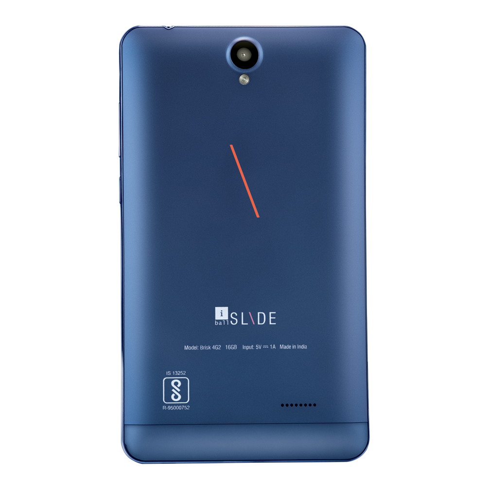 Iball Tablet Brisk 4g2 Body Material: Aluminum