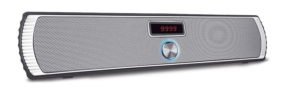 Silver Iball Soundstick Bt14 Multi-function Portable Speaker
