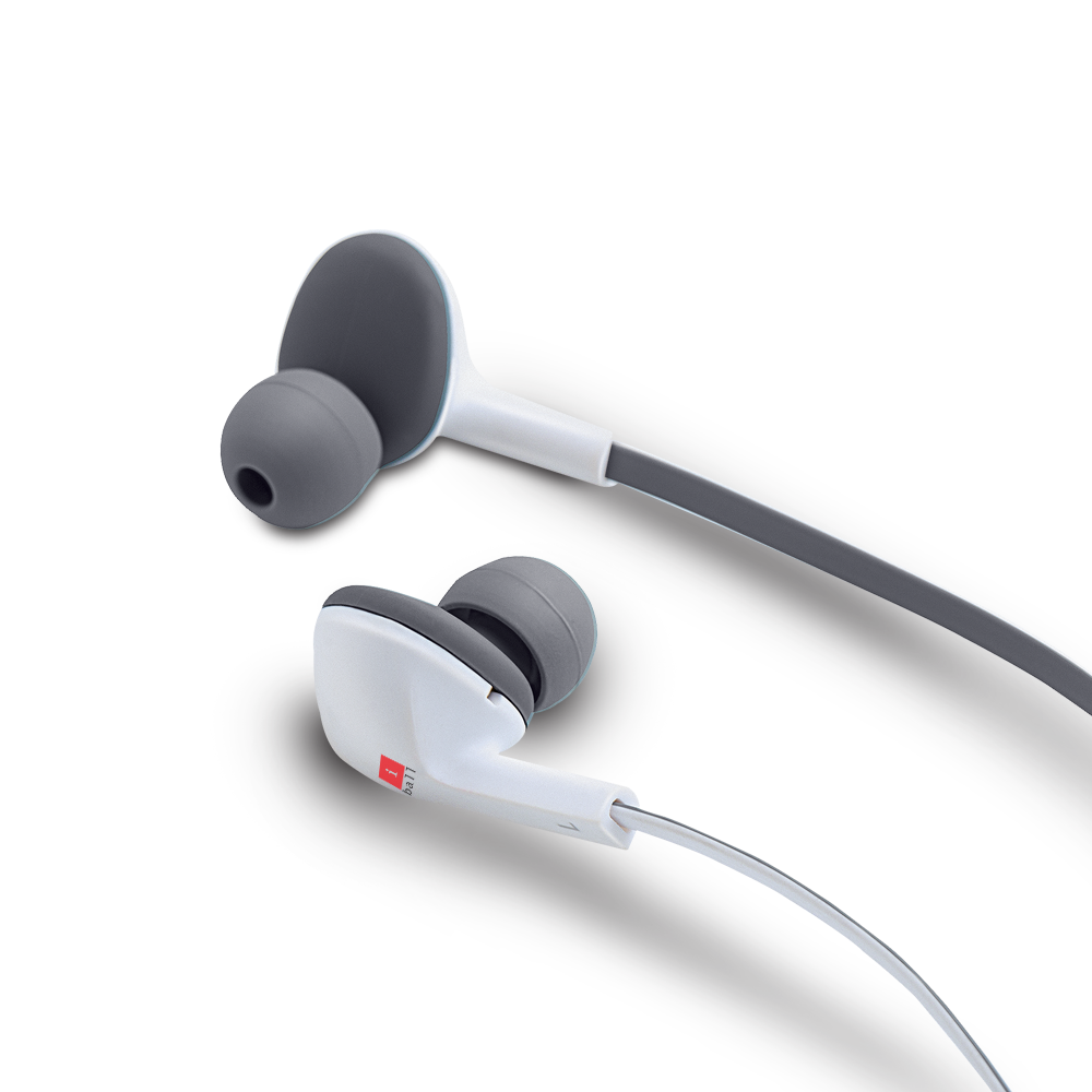 Iball Musigripper B9 - Plastic Body, 64 Cm Length, White Color | Bluetooth In-ear Headset With Built-in Mic, Wireless Comfort, Stereo Sound Experience, 5 Hours Talk Time, Free Carry Pouch