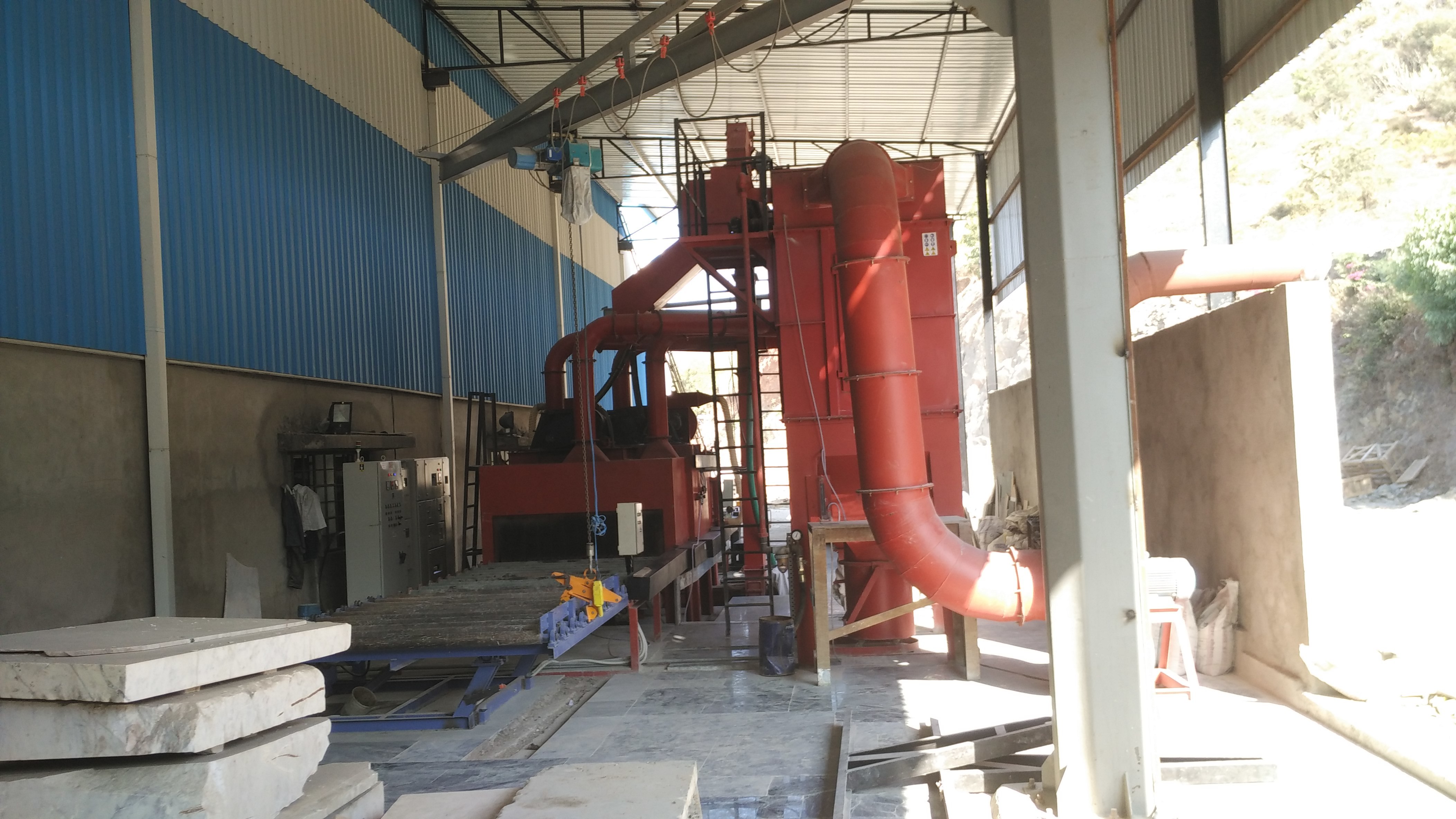 Semi Automatic Stone Shot Blasting Machine By Abrablast Equipment Pvt. Ltd.