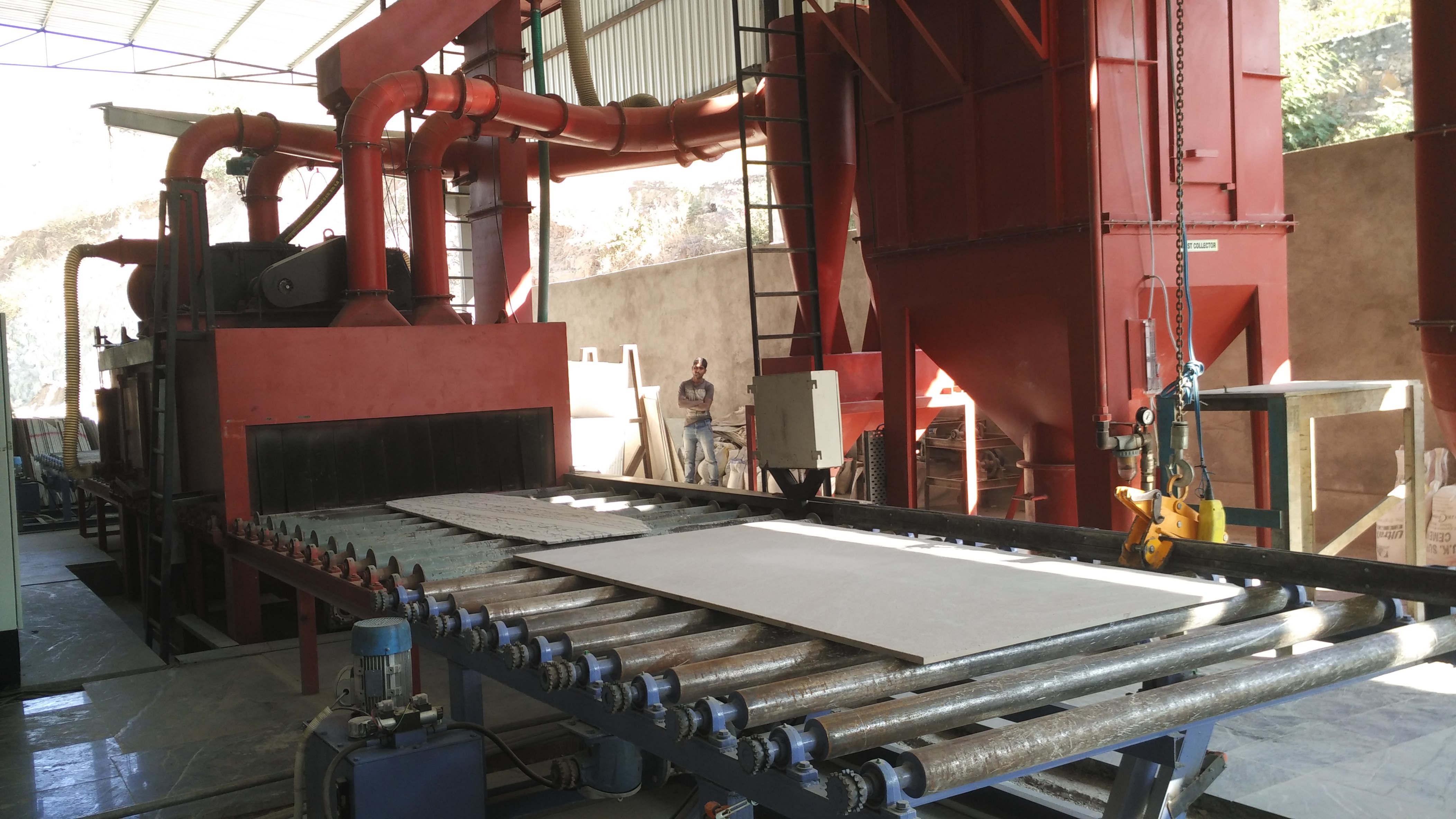 Semi Automatic Stone Shot Blasting Machine By Abrablast Equipment Pvt. Ltd.