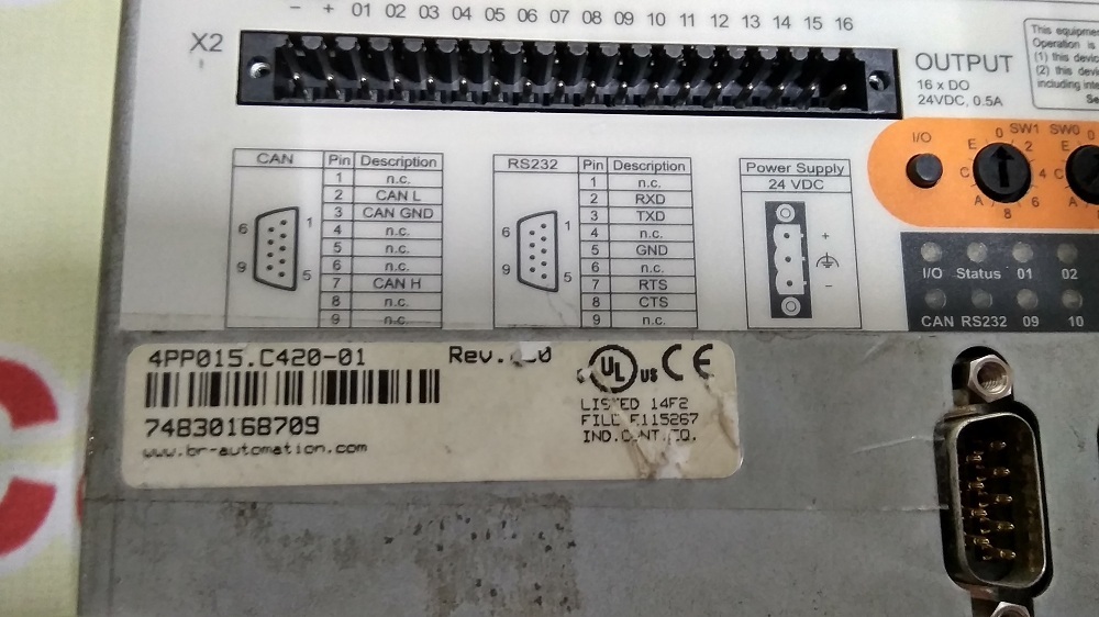 B & R 4pp15.c420-01 Hmi