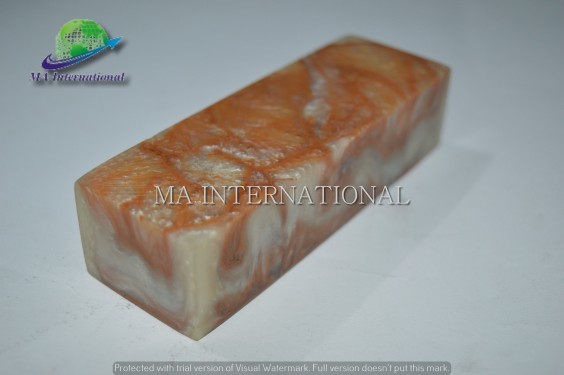 Epoxy Resin (Acrylic) Black Color Knife Handle Blocks