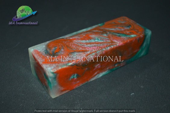 Epoxy Resin (Acrylic) Black Color Knife Handle Blocks