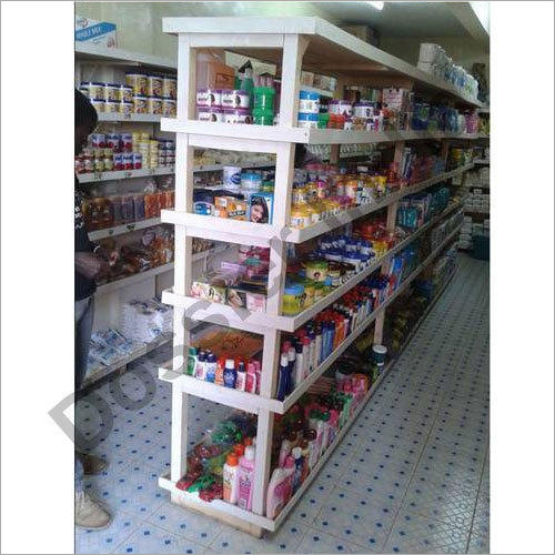 Supermarket Racks - Steel, Painted Finish | Durable Design for Market, Shop, Supermarket, and Warehouse Usage