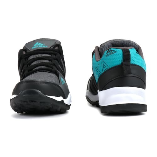 Durable Mens Abibas Black C Sports Shoes