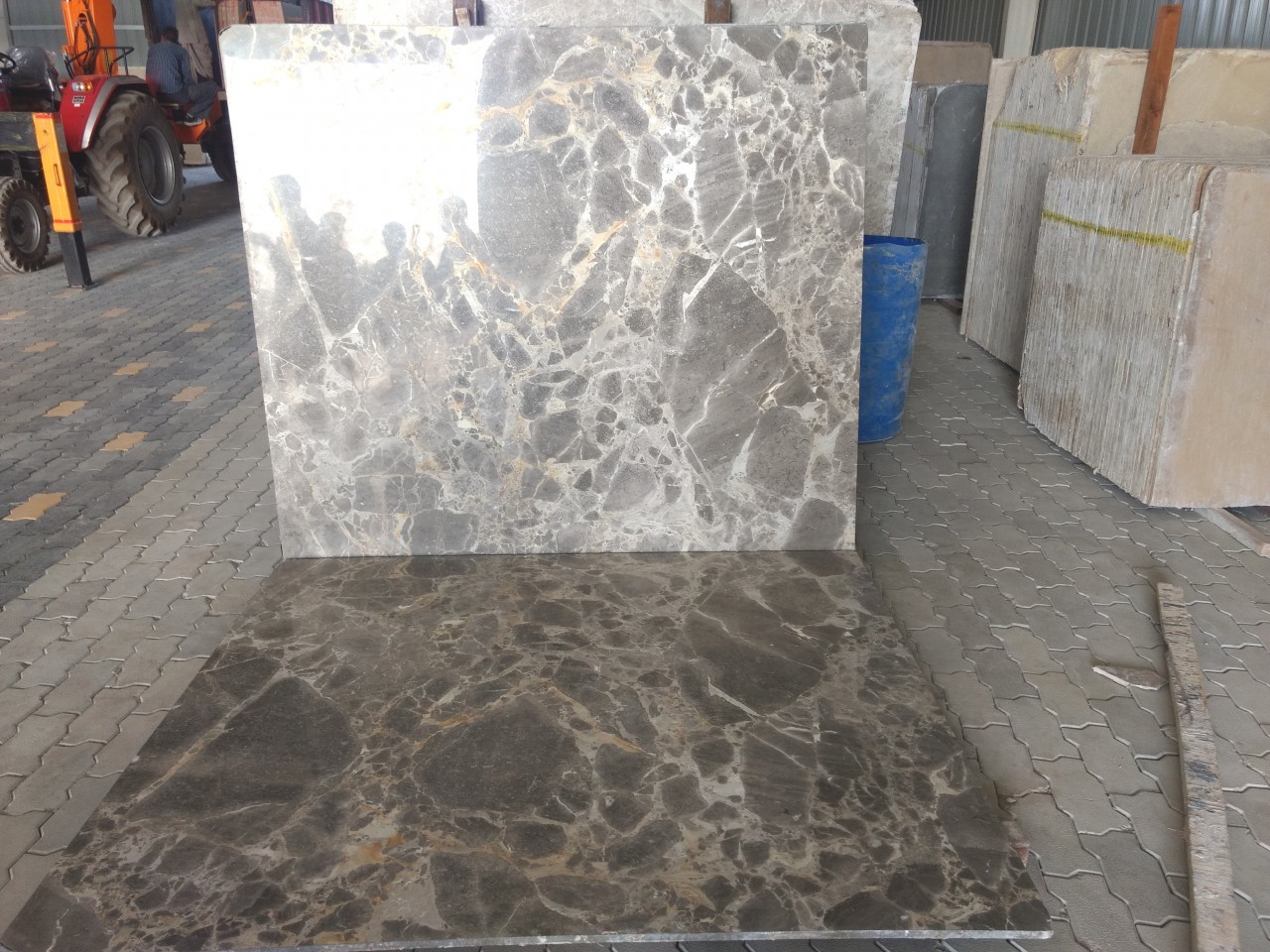 Grey Pizzato Marble - 75x64x82 Cm, 18 Mm Thick Grey Slabs | Premium Quality Stone